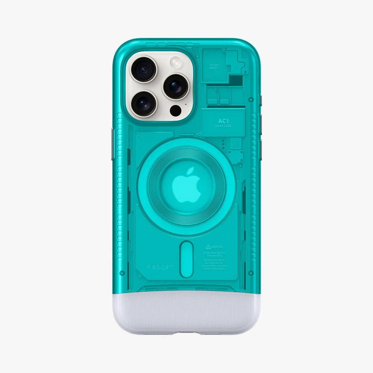 Funda iPhone 15 Pro Max Spigen Cryo Armor Cryo Blue