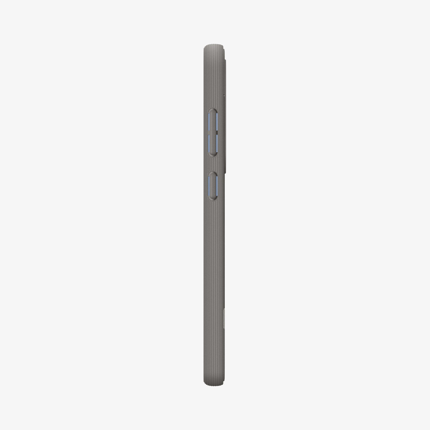 ACS09055 - Galaxy S25 Ultra Case Parallax (MagFit) in Ash Gray showing the side