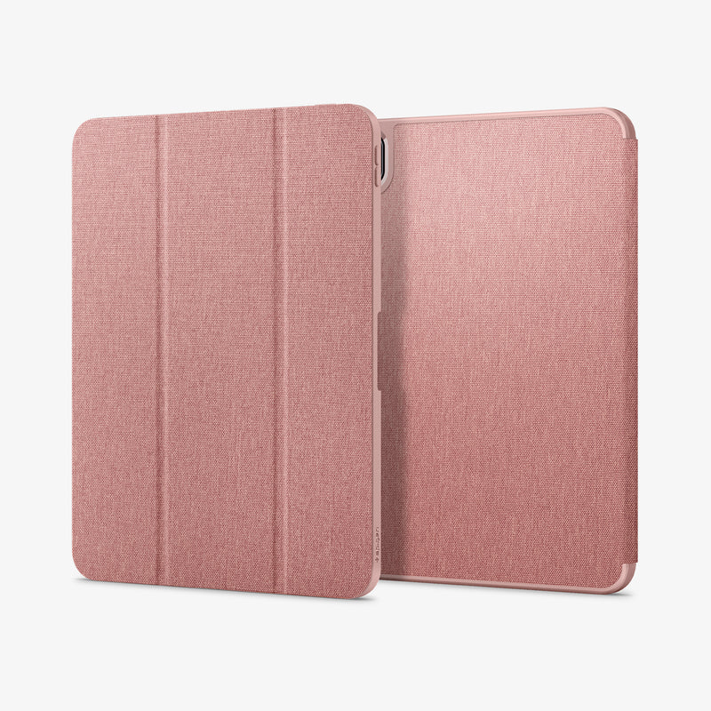 ACS07021 - iPad Pro 11-inch Case Urban Fit in Rose Gold showing the front, partial side and partial front and side