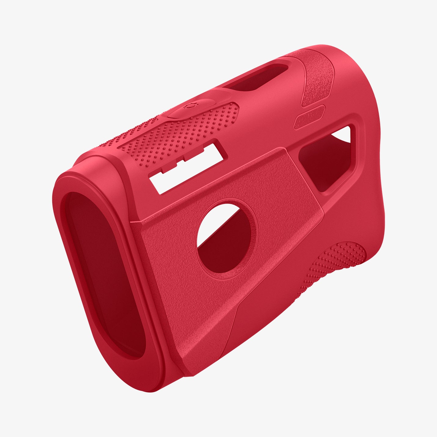 ACS07053 - Bushnell Tour V6 Rangefinder Case in red showing the side and partial front