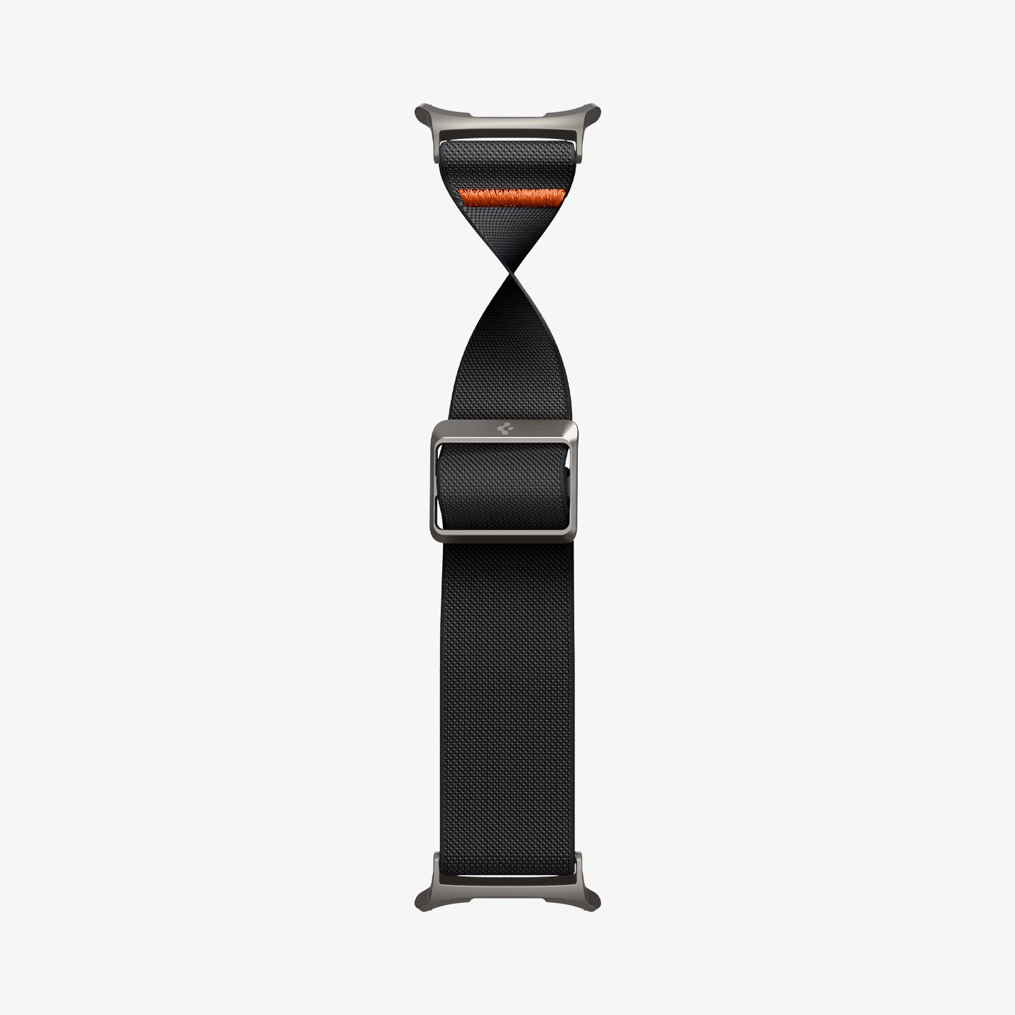 AMP08772 - Galaxy Watch Ultra (47mm) Lite Fit Band in Black showing the band, slightly twisted at the top