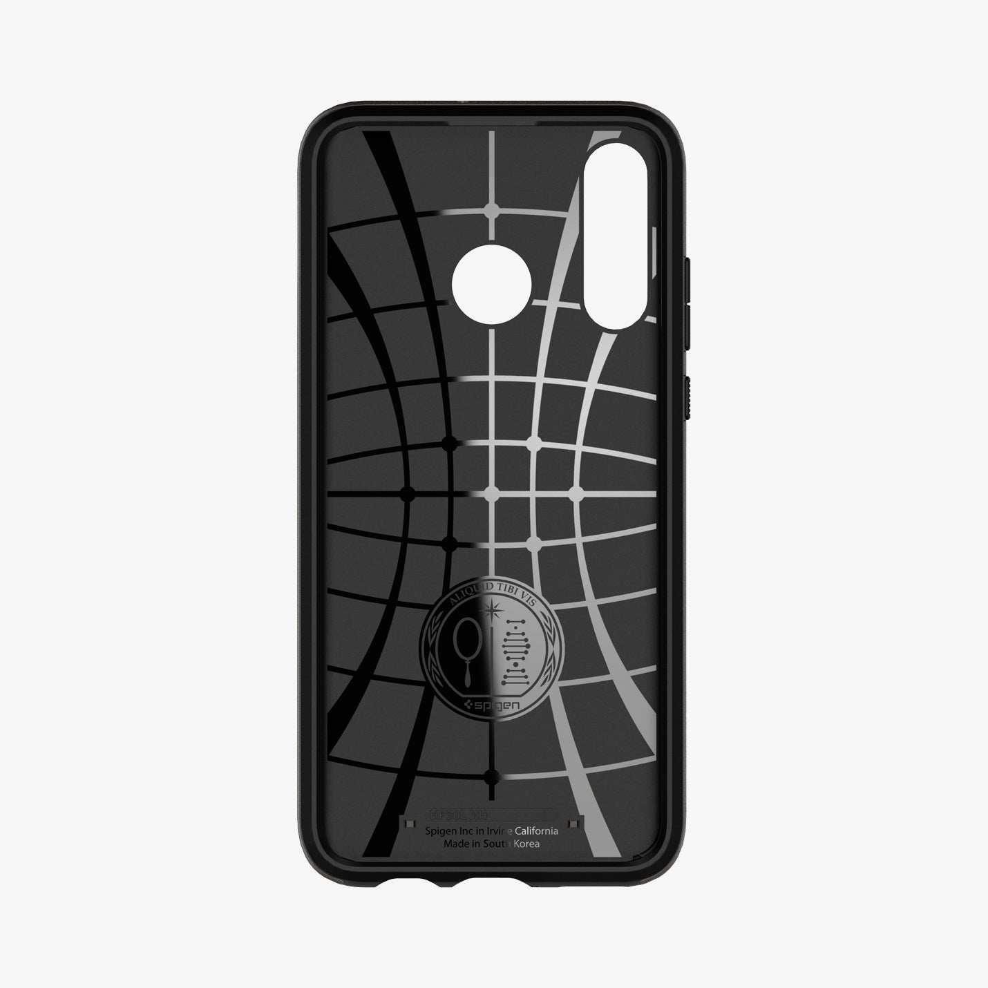 L39CS25742 - Huawei P30 Lite / Nova 4e Neo Hybrid Case in gunmetal showing the inside of case