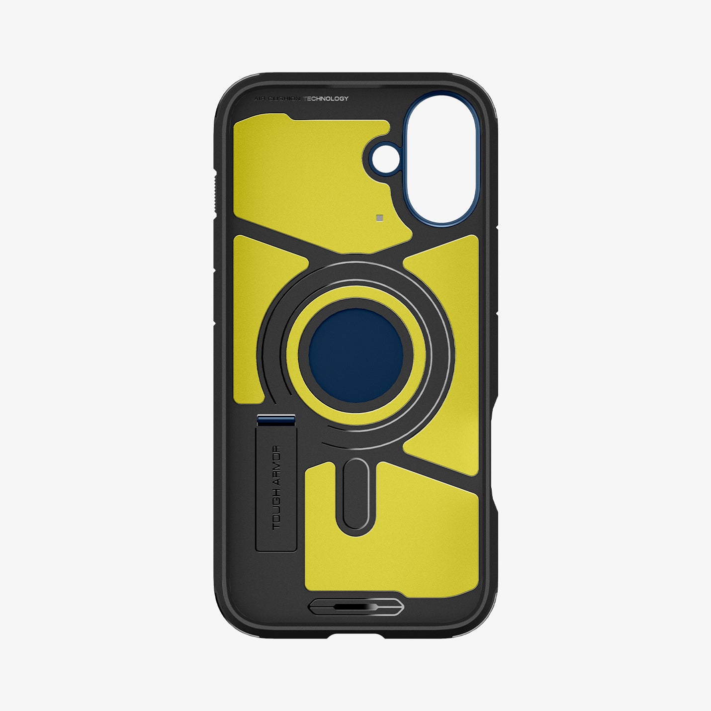 ACS08086 - iPhone 16 Plus Case Tough Armor AI (MagFit) in Navy Blue showing the inner case