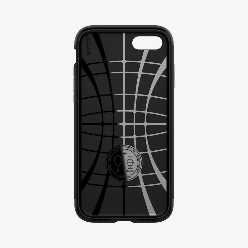 ACS00886 - iPhone 8 Series Slim Armor Case in Black showing the inside