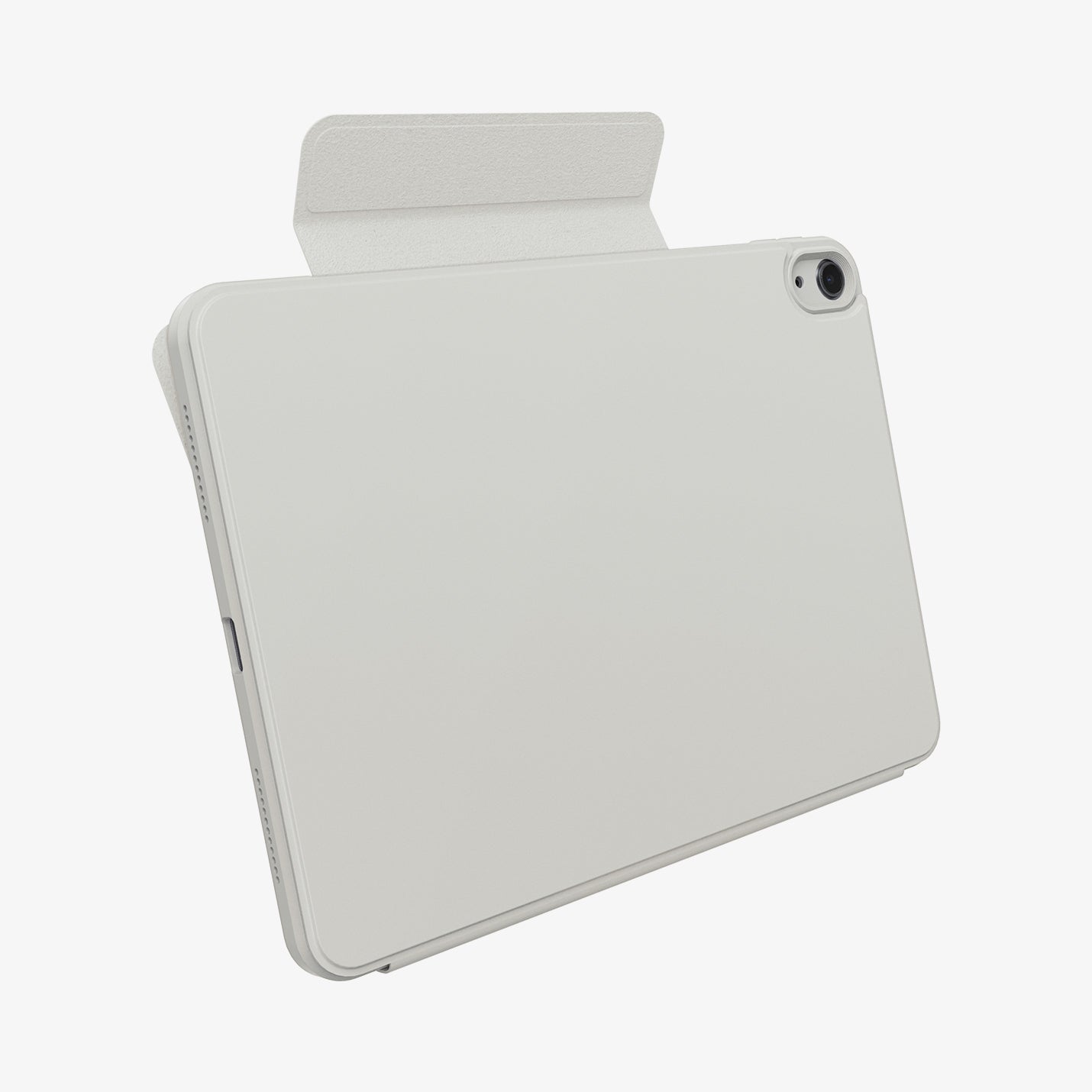 ACS08491 - iPad Air 13-inch (2024) Case Air Skin Pro OneTap in Gray showing the back and partial bottom