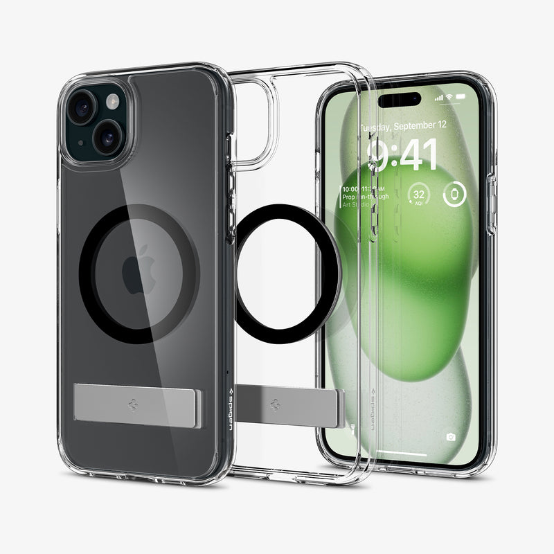 iPhone 15 Plus Case Crystal Hybrid (MagFit) - Spigen.com Official Site –  Spigen Business l Something You Want l