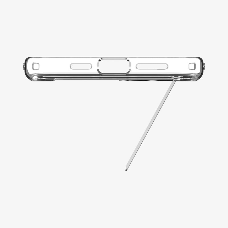 Spigen Ultra Hybrid S MagSafe case with stand for iPhone 15 Plus - black