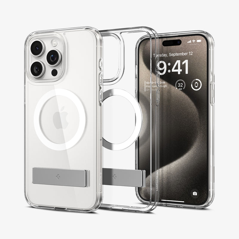 Buy the Spigen iPhone 15 Pro Max (6.7) Ultra Hybrid Case - Clear