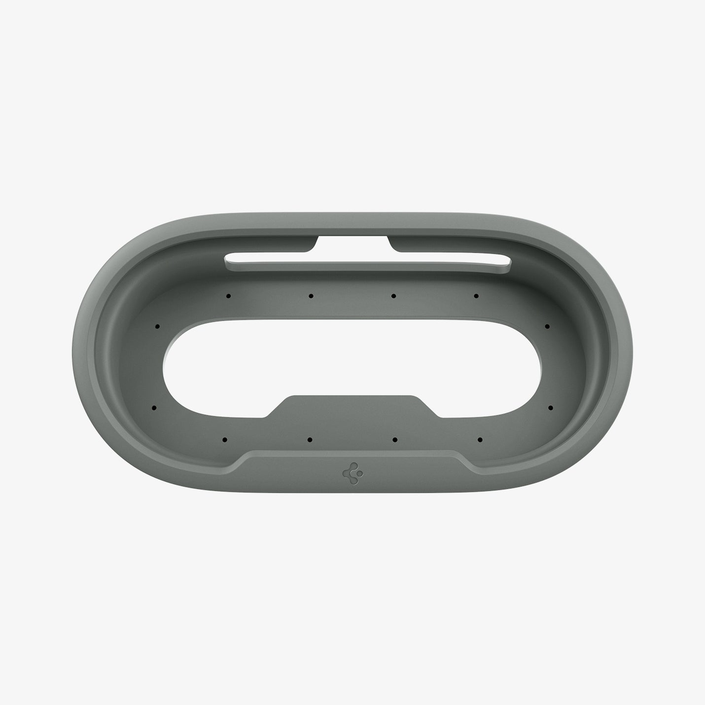 ACS08450 - Google TV Streamer Mount (4K) Silicone Fit in Hazel showing the inner bottom and sides