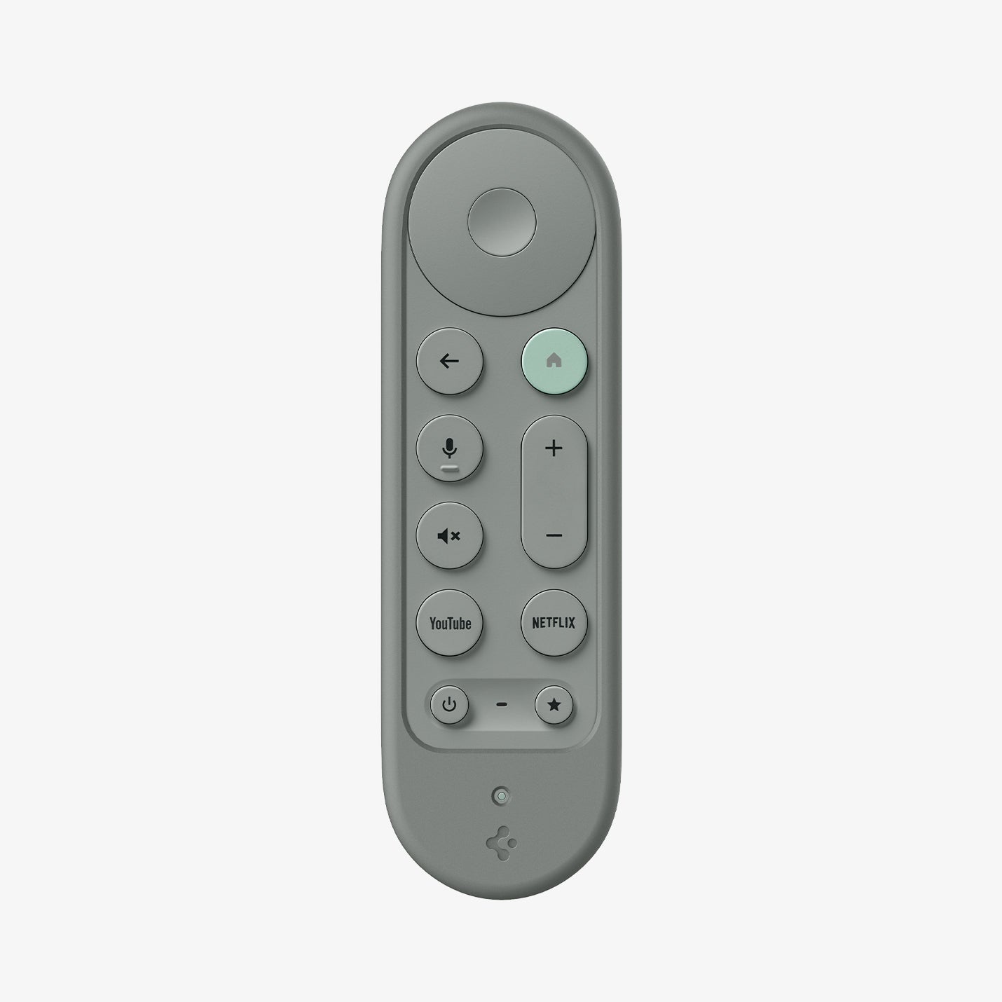 ACS08451 - Google TV Streamer Silicone Fit Voice Remote in Hazel showing the front