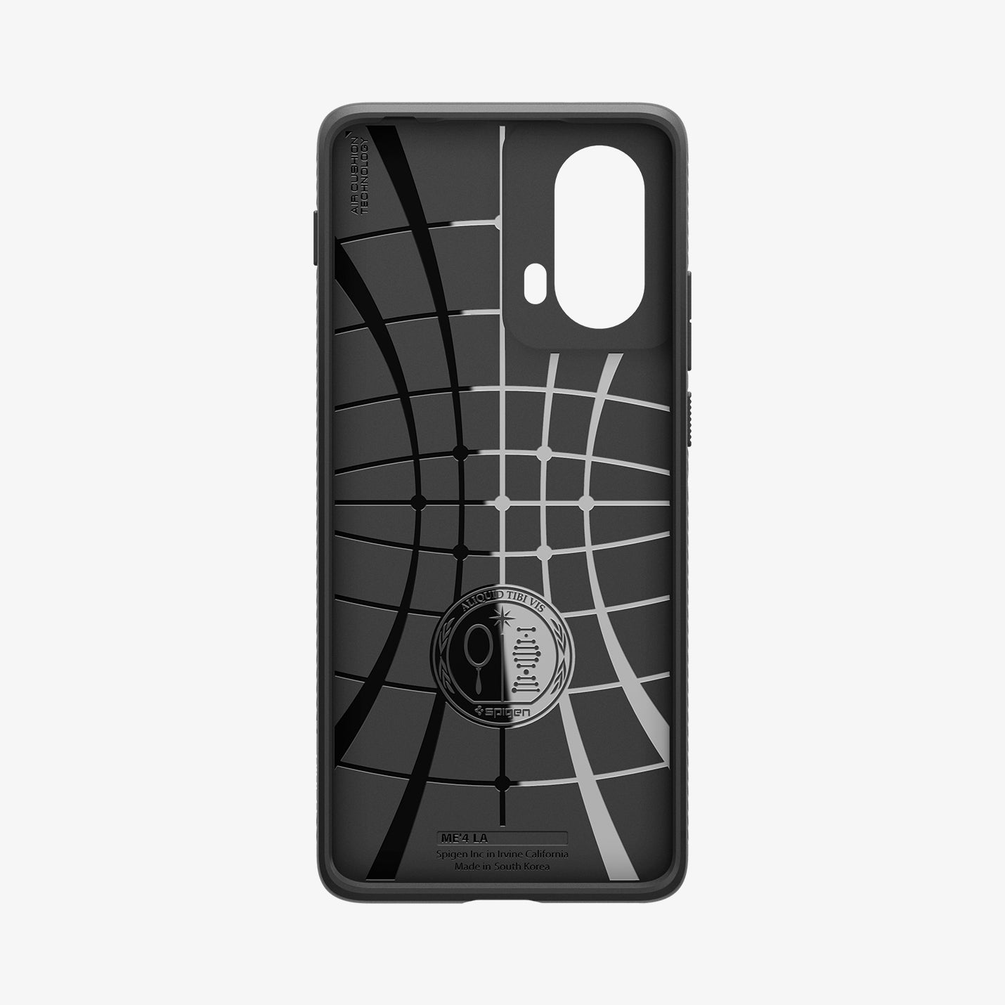 ACS08685 - Motorola Edge (2024) Case Liquid Armor in Matte Black showing the inner case