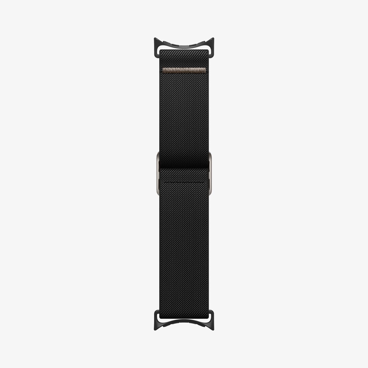 AMP07601 - Pixel Watch 3 (45mm) Case Lite Fit in Black showing the full body of the inner of the band