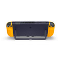 ACS09076 - Nintendo Switch 2 Case Nano Pop in Blueberry Navy showing the back, top and sides, propped up with the built-in kickstand