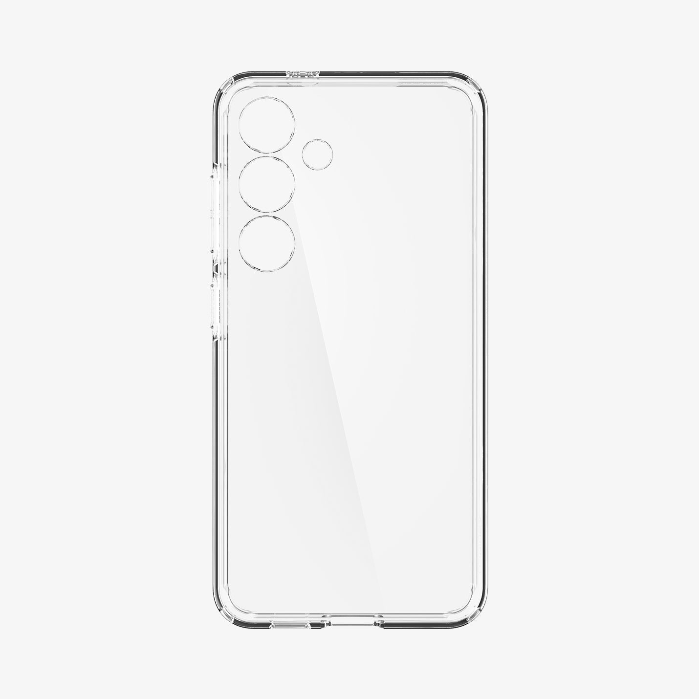 ACS07349 - Galaxy S24 Case Ultra Hybrid in Crystal Clear showing the inner of a transparent case