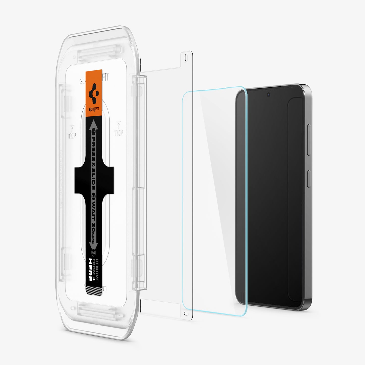 Spigen Protector de visualización de vidrio templado [Glas.tR EZ Fit]  diseñado para Galaxy S24 Ultra [compatible con fundas] – Paquete de 2 :  : Electrónicos