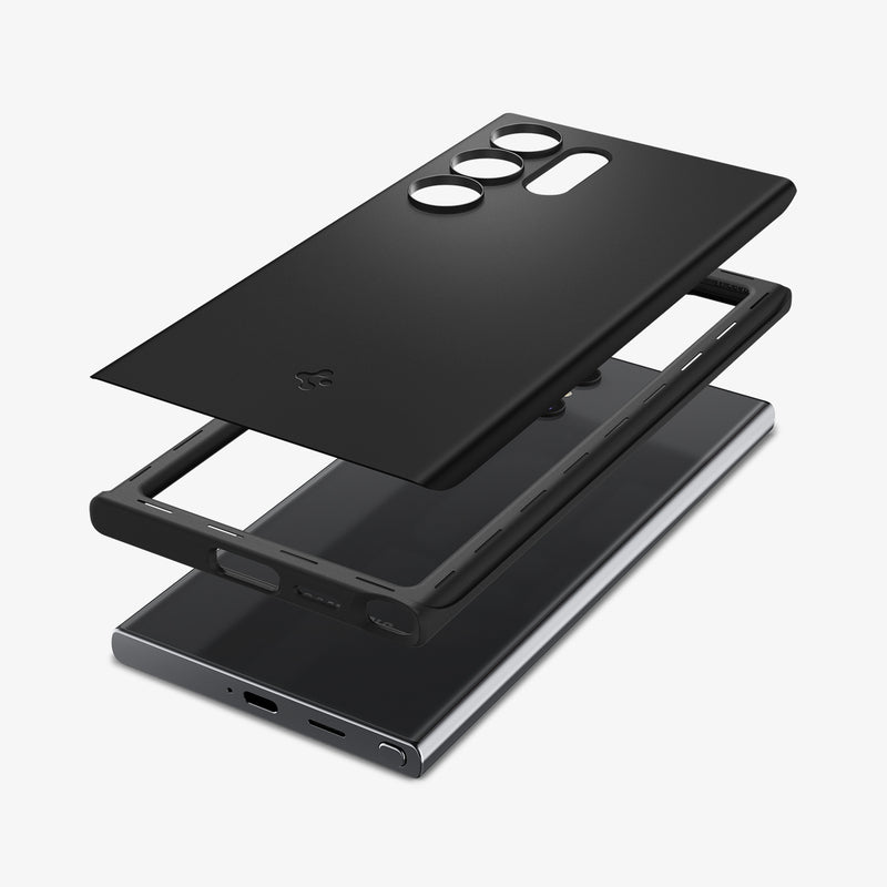  Spigen Thin Fit Designed for Galaxy S24 Ultra Case (2024) -  Black : Cell Phones & Accessories