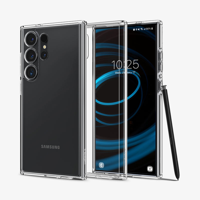 Spigen Ultra Hybrid™ Case für das Samsung Galaxy S24 Ultra - Frost Black