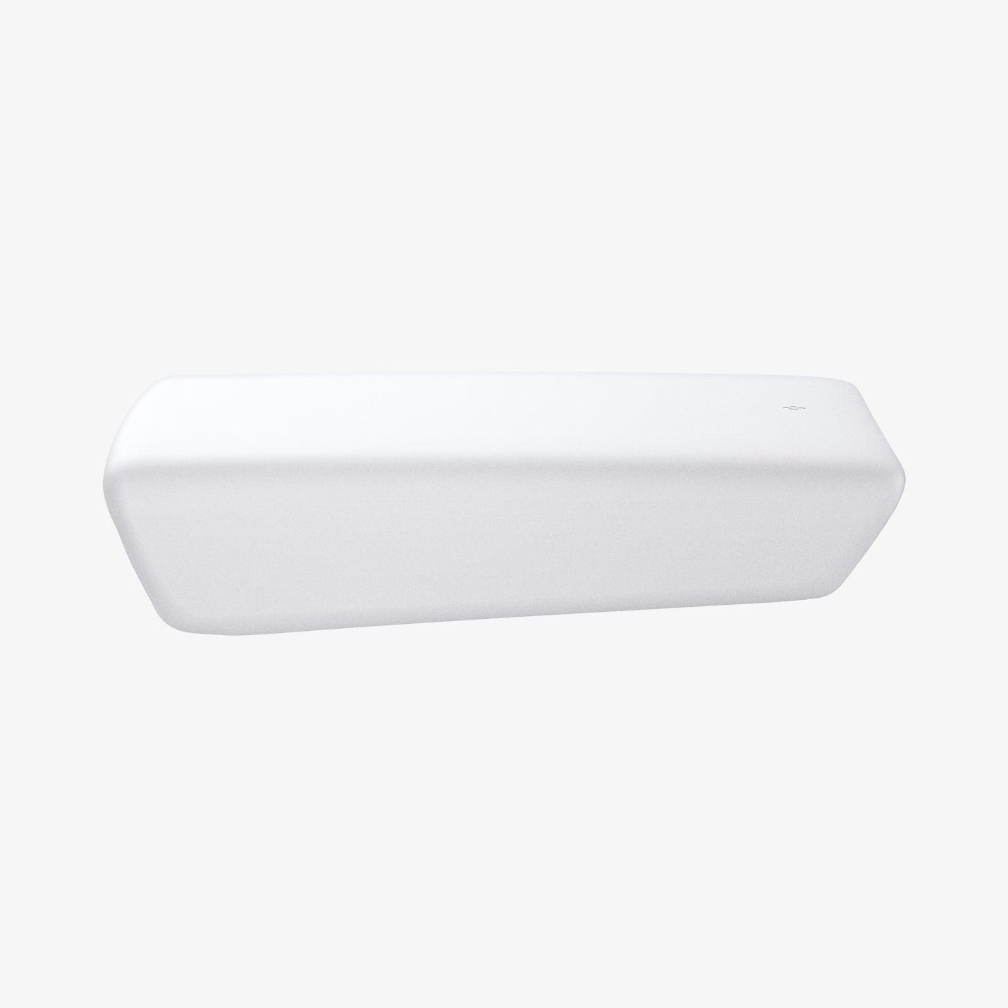 ACP07645 - Tesla Model Y & 3 Armrest Cover TO240 in White showing the side and partial top