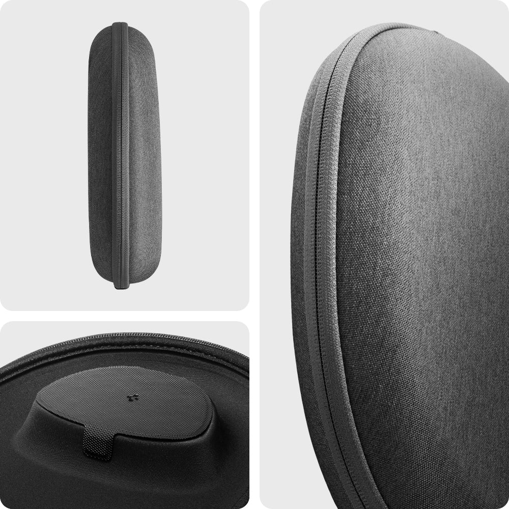 AFA02996 - Airpods Max Klasden Pouch in charcoal gray showing the different angles