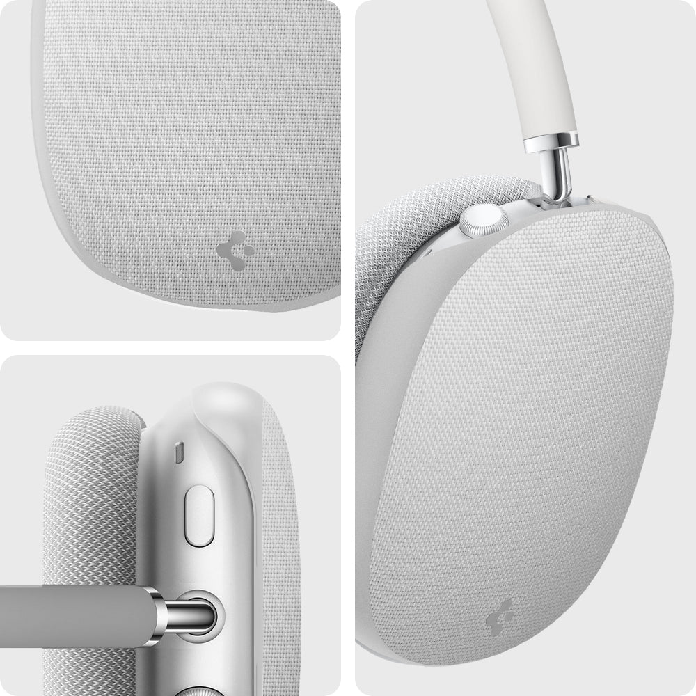 ASD02833 - Apple AirPods Max Case Urban Fit in gray showing the different angles