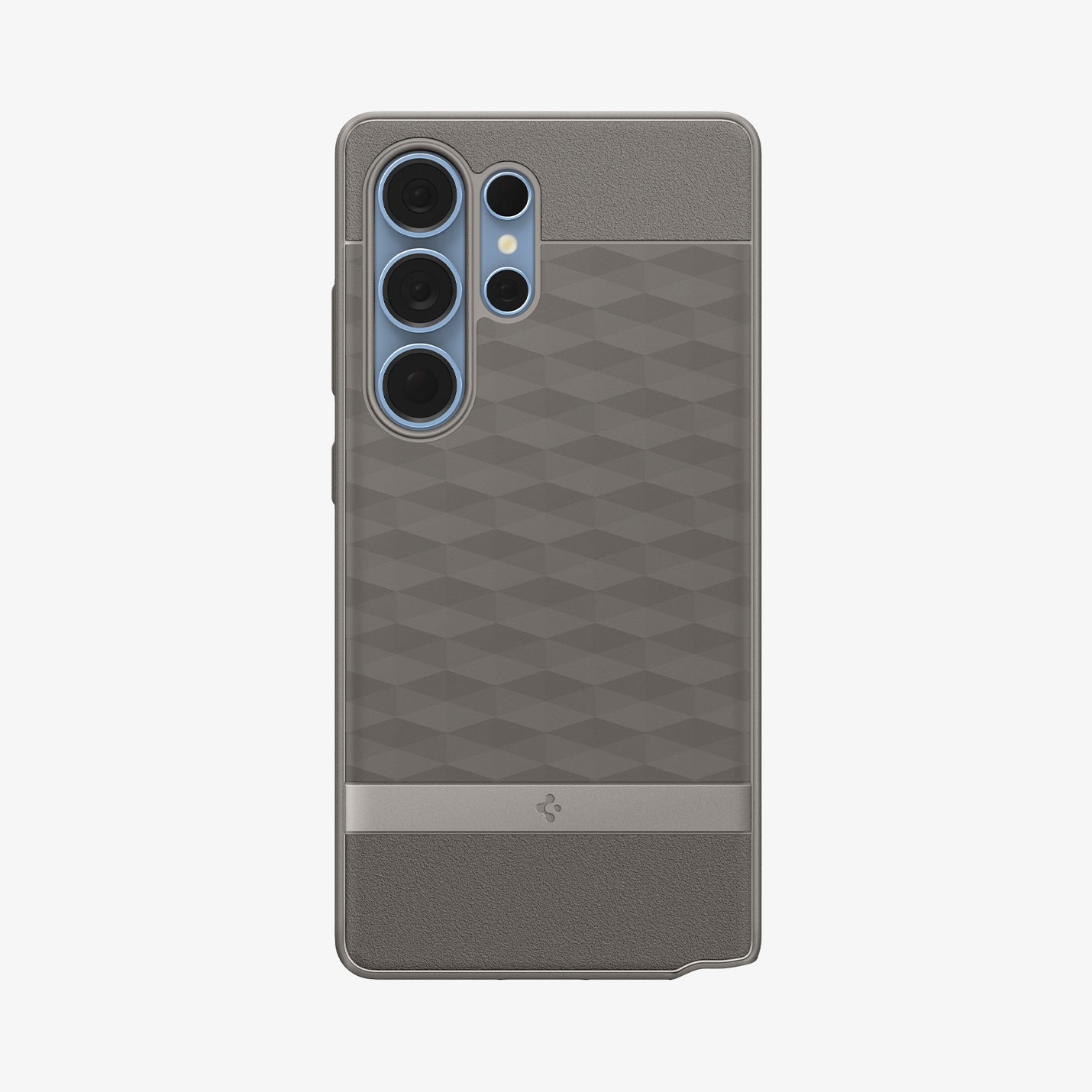 ACS09055 - Galaxy S25 Ultra Case Parallax (MagFit) in Ash Gray showing the back