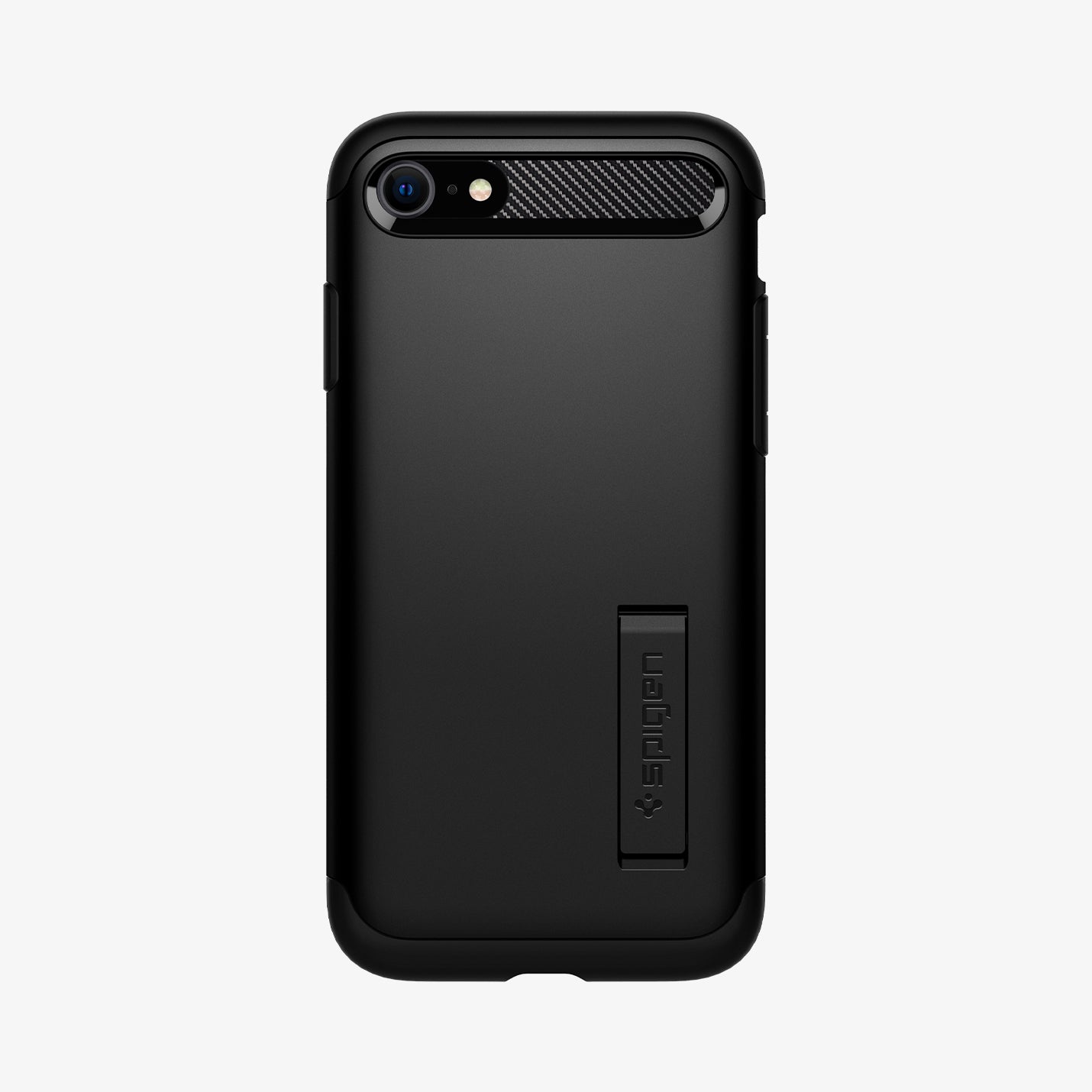 ACS00886 - iPhone 8 Series Slim Armor Case in Black showing the back