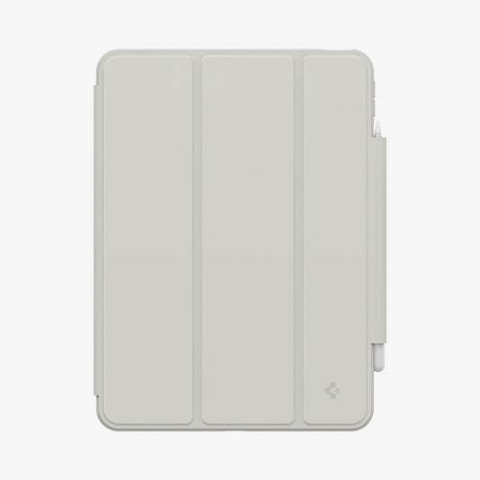 ACS08491 - iPad Air 13-inch (2024) Case Air Skin Pro OneTap in Gray showing the front, cover closed