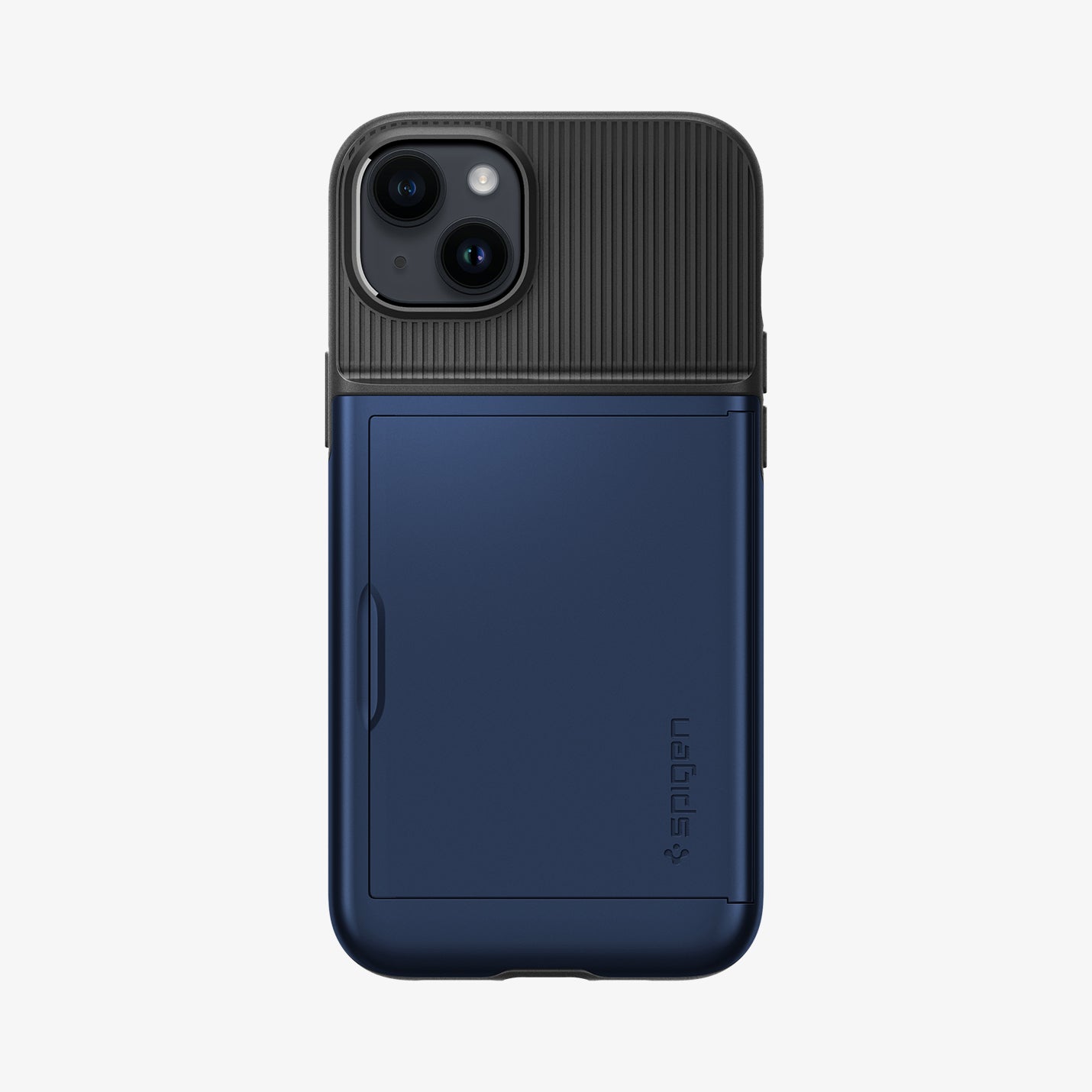 ACS05060 - iPhone 14 Case Slim Armor CS in navy blue showing the back