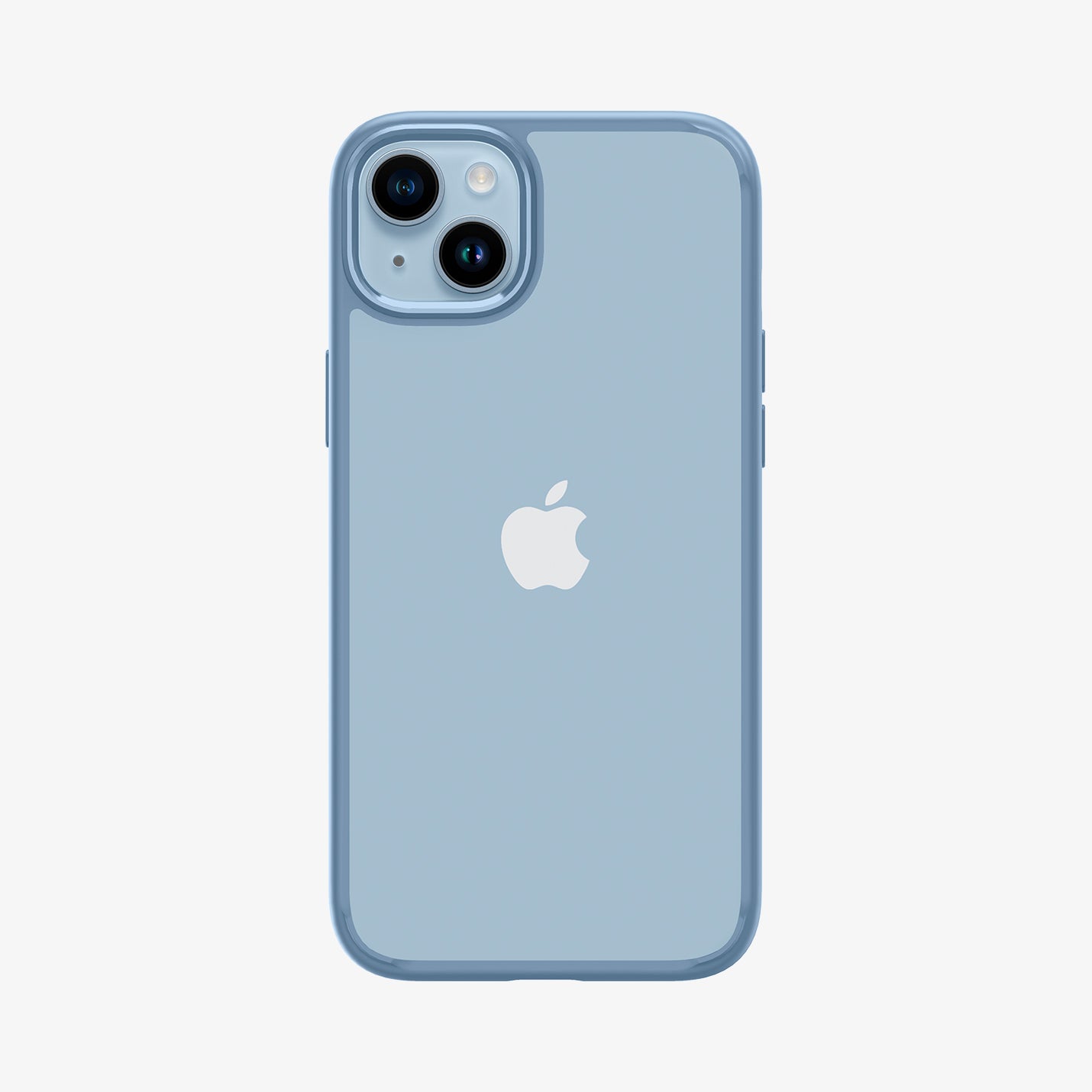 ACS05580 - iPhone 14 Case Ultra Hybrid in sierra blue showing the back