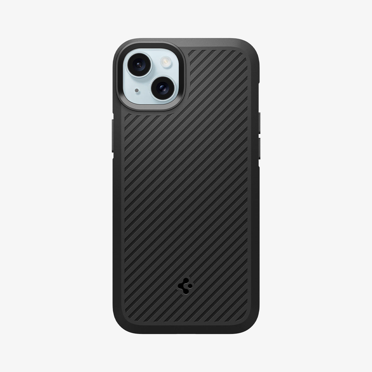 ACS06479 - iPhone 15 Case Core Armor in matte black showing the back