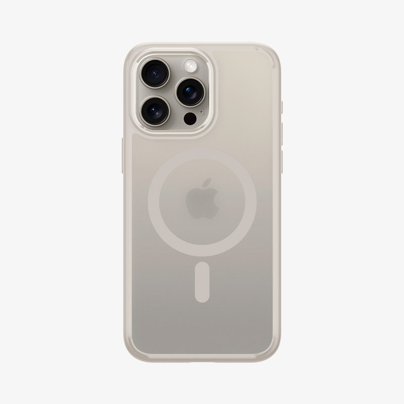 Spigen iPhone 15 Pro Case Liquid Air Natural Titanium