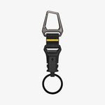 AHP06846 - Carabiner (Magnetic Keychain) in Black showing the front