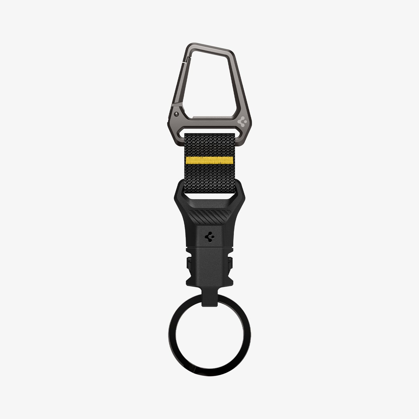 AHP06846 - Carabiner (Magnetic Keychain) in Black showing the front