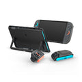 ACS09343 - Nintendo Switch 2 Case Nano Pop in Black Sesame showing the back and side, front of the device