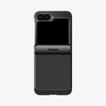 ACS08354 - Galaxy Z Flip 6 Case Slim Armor Pro in Black showing the back