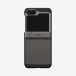 ACS08360 - Galaxy Z Flip 6 Case Tough Armor Pro in Gunmetal showing the back