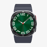 ACS08428 - Galaxy Watch Ultra (47mm) Bezel Tune in Black showing the front and sides