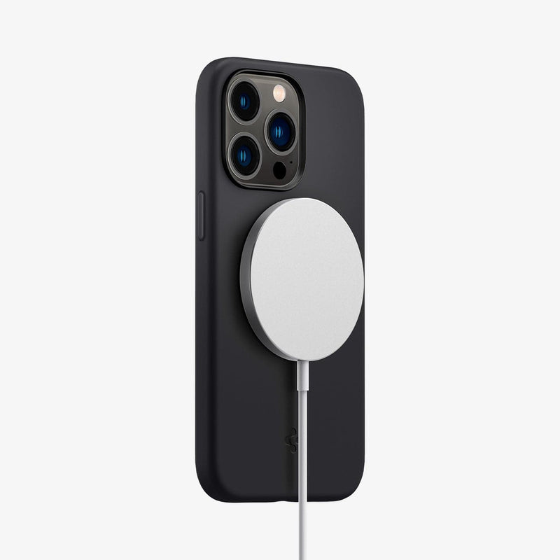 Spigen Silicone Fit Designed for iPhone 13 Pro Case (2021) - Black