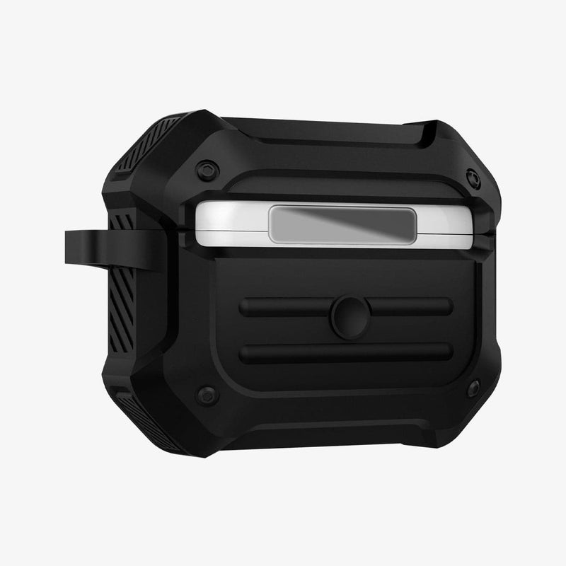 Funda Spigen Tough Armor Mag MagSafe Apple Airpods Pro 1 / 2 Negro Case