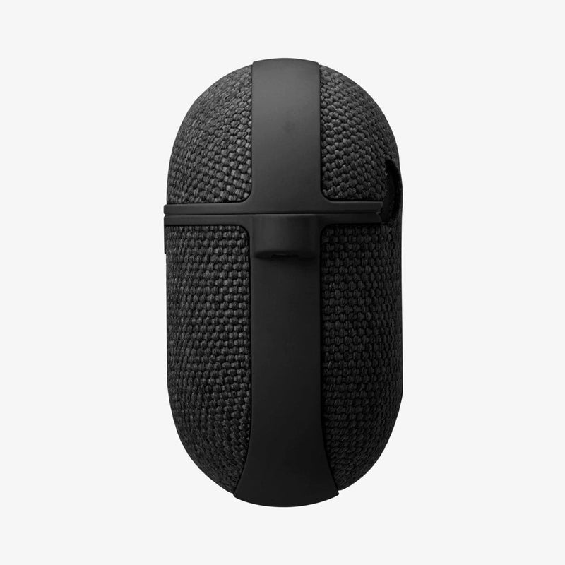 ASD00572 - Apple AirPods Pro Case Urban Fit in black showing the side