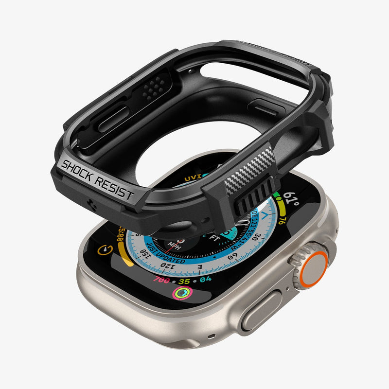 Schutzhülle mit Armband für Apple Watch Ultra 2/1 49 mm, Spigen Rugged