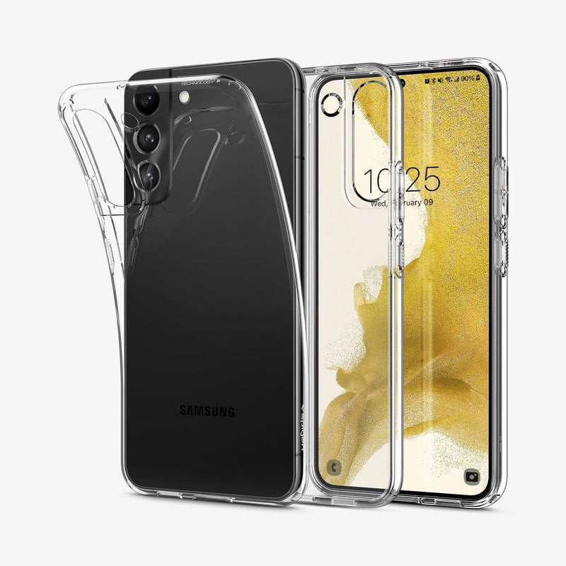 Spigen Liquid Crystal Designed for Galaxy S23 Ultra Case (2023) - Crystal  Clear