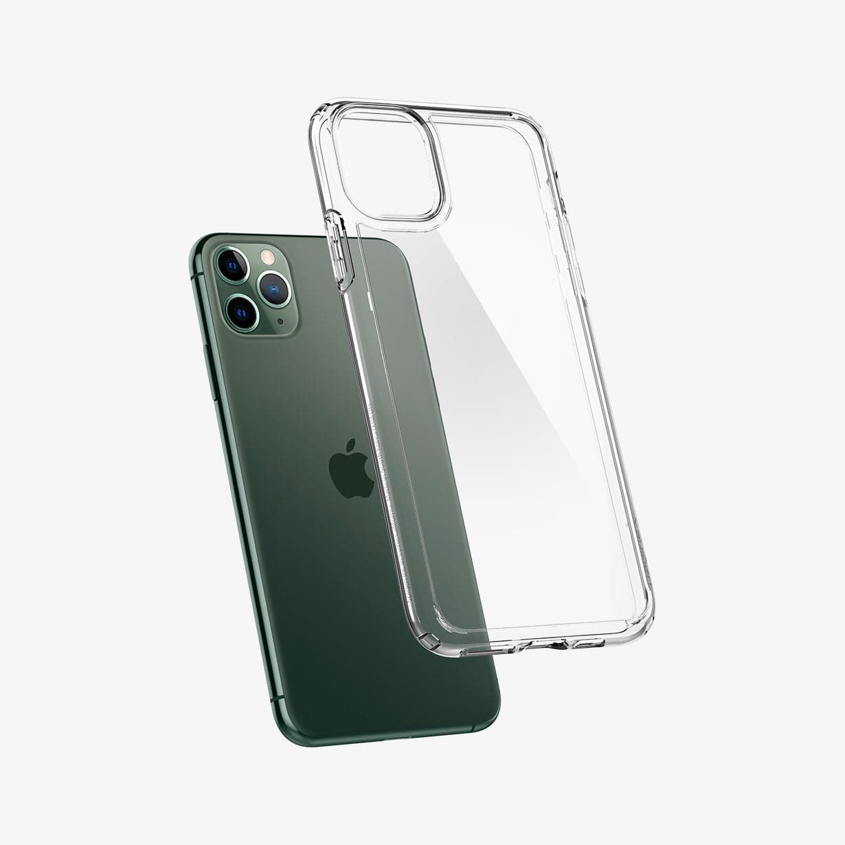 Spigen Ultra Hybrid [Designed in Seoul Korea] [Military Grade Shockproof]  phone case compatible with iPhone 11 cover - Crystal Clear