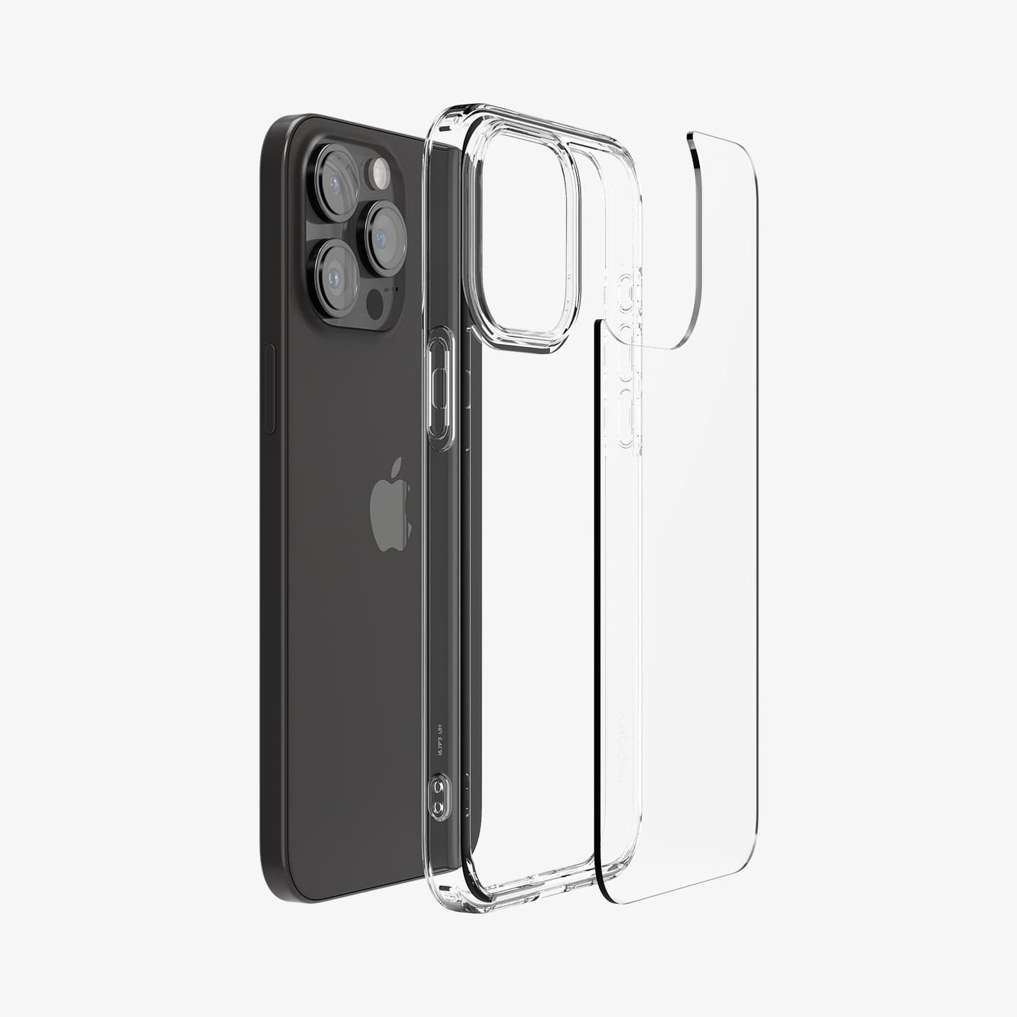 Coque Spigen Ultra Hybrid Apple iPhone 15 Pro Max, transparente Frost