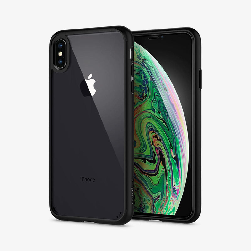 For iPhone X XS XS Max XR Case Spigen [ Ultra Hybrid ] Protective Clear  Cover