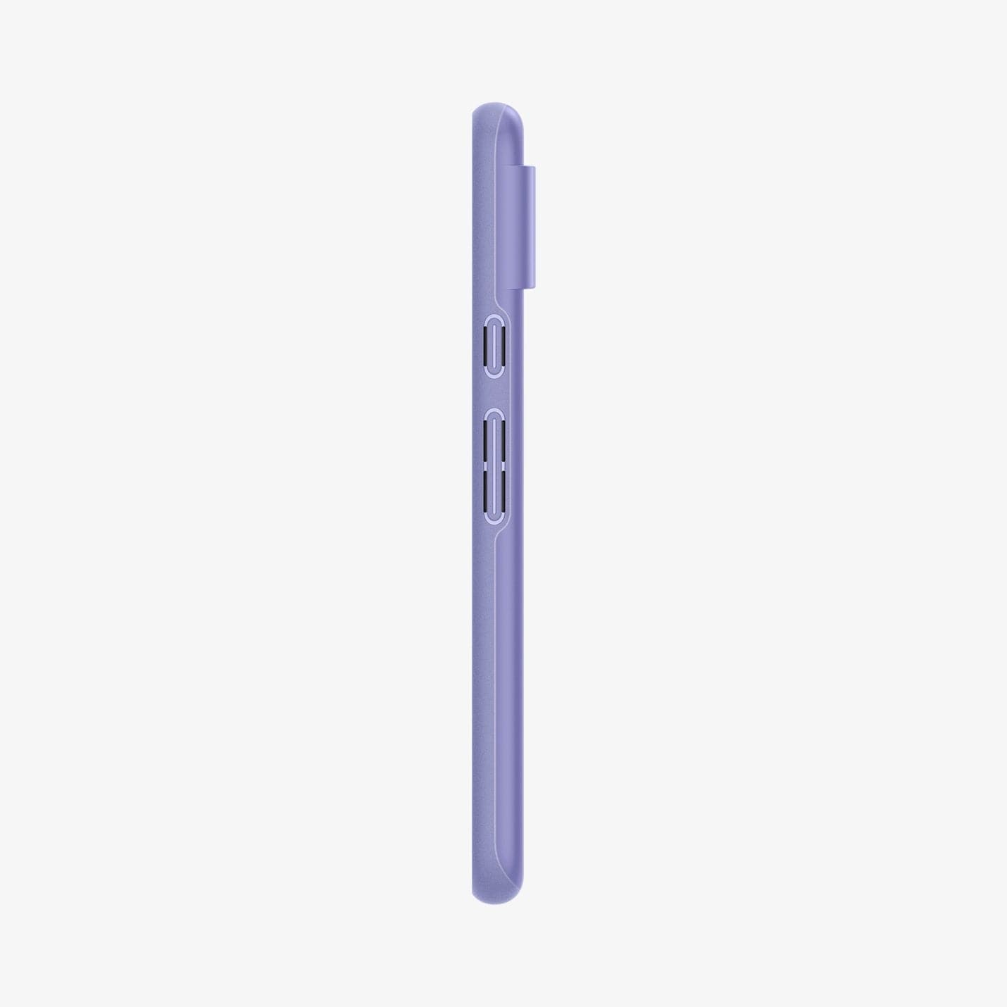 ACS06292 - Pixel 8 Case Thin Fit in awesome violet showing the side with volume controls