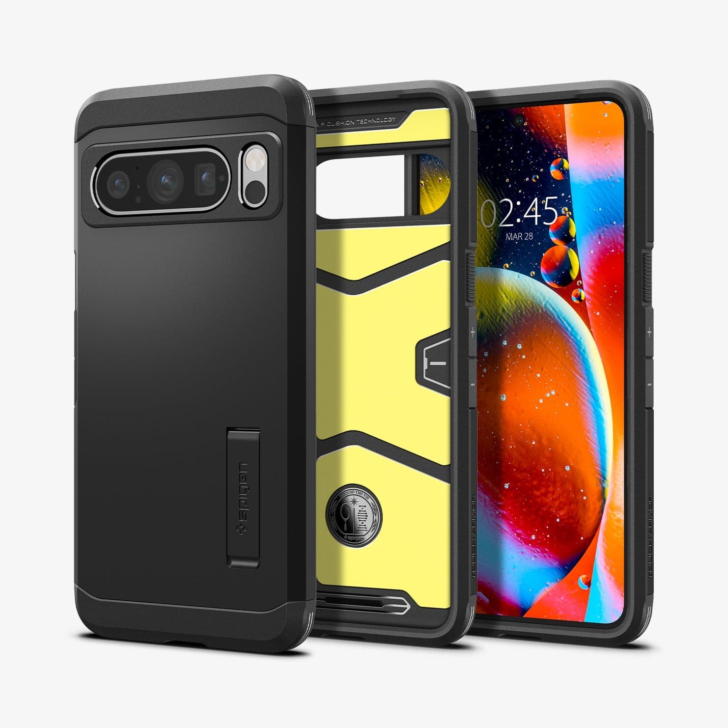  Spigen Rugged Armor Designed for Pixel 8 Pro Case (2023) -  Matte Black : Cell Phones & Accessories