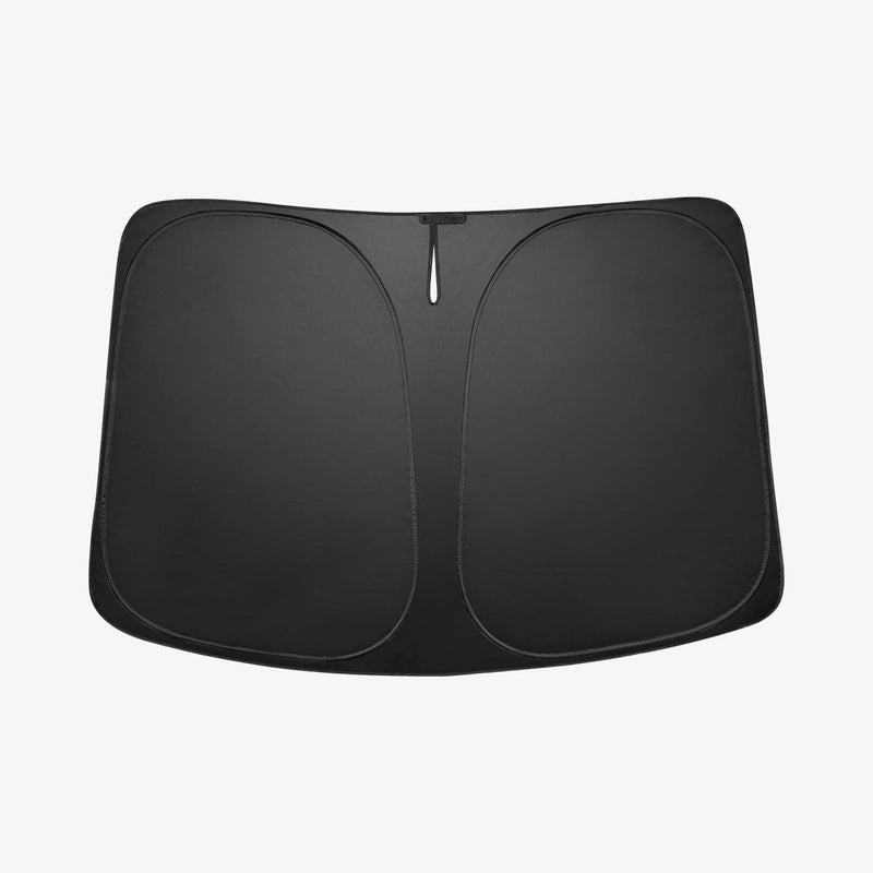  Spigen Triple-Coated CryoShade Front Windshield Sunshade  (Reinforced Velcro Strap) Designed for All Tesla Model 3 and Y 2023/2022  [Compatible with Model 3 2024 Refresh] : Automotive