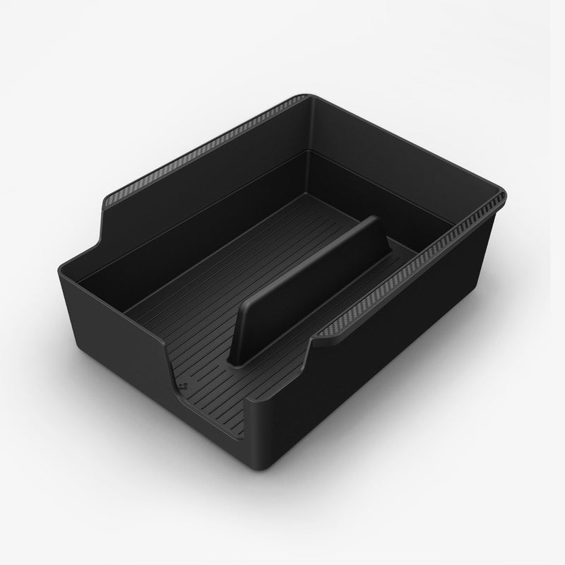 Organisateur de Console centrale YONZEE pour Tesla modèle 3 modèle Y  accoudoir boîte de rangement cachée accessoires adaptés au modèle Tesla 