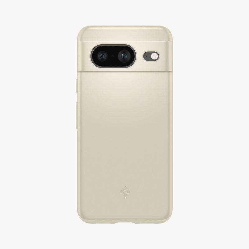 ACS06291 - Pixel 8 Case Thin Fit in mute beige showing the back